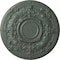 Ekena Millwork Oslo Ceiling Medallion (Fits Canopies up to 10 1/2"), 28 1/8"OD x 1 3/4"P, Cloud Burst Crackle CM28OSCBC - alternate 1